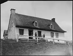 Façade vers 1900