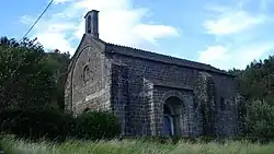 église romane en basalte