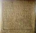 Citation et dédicace du Rosarium.
