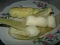 Bollo (es) de maïs blanc.