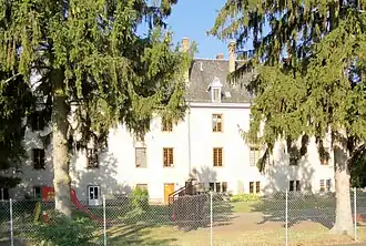 L'arrière du château de Bollwiller, 2020.