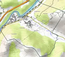Carte topographique