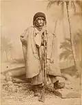 Chef de bédouins pasteurs, vers 1880.