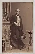 Portrait de son frère aîné Charles, Disderi & Cie.