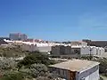 Vue du cimetière depuis l'extérieur