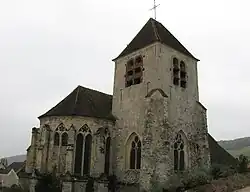 L'église Notre-Dame côté nord-est.