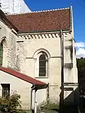 Abside, vue depuis le sud.