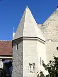 Tourelle d'escalier du croisillon sud.