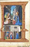Annonciation, f.19r.