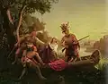 The Abduction of Daniel Boone's Daughter by the Indians, 1853, Mildred Lane Kemper Art Museum&nbsp;(en)