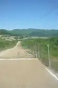 Frontière avec la Chine.