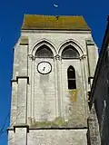 Clocher, côté est.