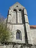 Clocher, côté sud.