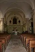 Nef église Saint-Martin.