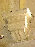 Console de l'ogive.