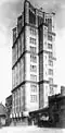 Bâtiment pour la firme Borsig, dans le style expressionniste par Eugen Schmohl (1922–1924). Il existe encore dans le quartier Tegel de Berlin.