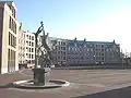 Boscotonde, ensemble d'appartements et d'institutions publiques.