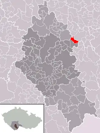 Localisation de Bošilec