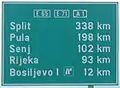 En Croatie.