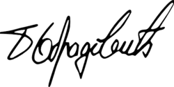 signature de Boško Obradović