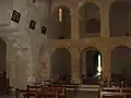 Vue intérieure de l'église.