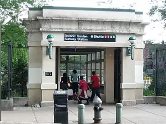 Image illustrative de l’article Franklin Avenue – Medgar Evers College (métro de New York)
