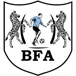 alt=Écusson de l' Équipe du Botswana