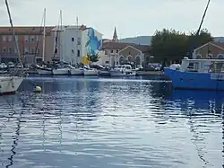 Peinture monumentale de Guillaume Bottazzi(quartier de L'Île).