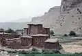 Un village berbère dans la vallée des Aït Bou Guemès, Haut Atlas, Maroc.