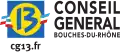 Logo des Bouches-du-Rhône (conseil général) jusqu'en 2015