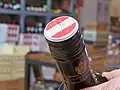 Capsule utilisée pour les vins de qualité depuis 1985