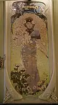 Femme d'après Mucha.