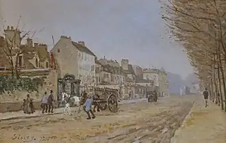 Alfred Sisley : Boulevard Héloïse, Argenteuil