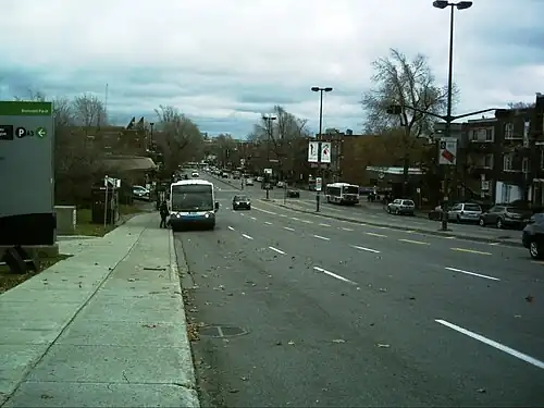 Description de l'image Boulevard Pie-IX Montreal.JPG.