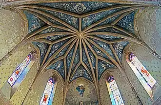 Plafond du chœur.