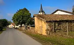St-Girons en Béarn, architecture chalossaise.
