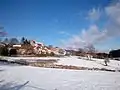 Bourg de Saint-Frion sous la neige (Janvier 2017)