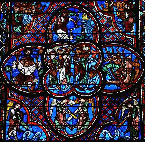 Vitrail du Jugement dernier