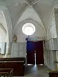 Revers de la façade.