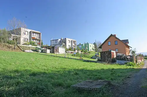 Maisons à Bousov.