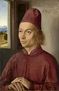 Portrait d’homme de Dierick Bouts.
