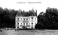 Le château de La Roche-Cotherel au début du XXe&nbsp;siècle (carte postale).