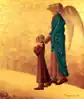 Le Garçon conduisant un ange aveugle (1997).
