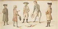 Garçons en vêtements d’été à Riga