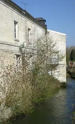 La Brêche au quartier du Pont de Pierre.