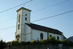 L'église Saint-Jean-Baptiste.