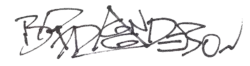 signature de Brad Anderson (auteur)