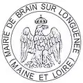 Aigle couronné de Napoléon, cachet de la mairie, 1852-1870.