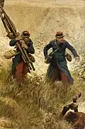 132. Brancardier. Soldat de la ligne., collection privée.
