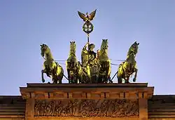 Quadrige de la porte de Brandebourg, Berlin